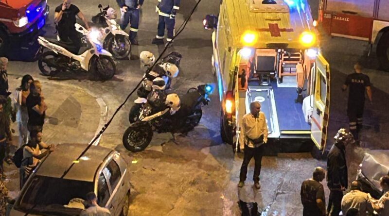 ავარია ათენის ცენტრში